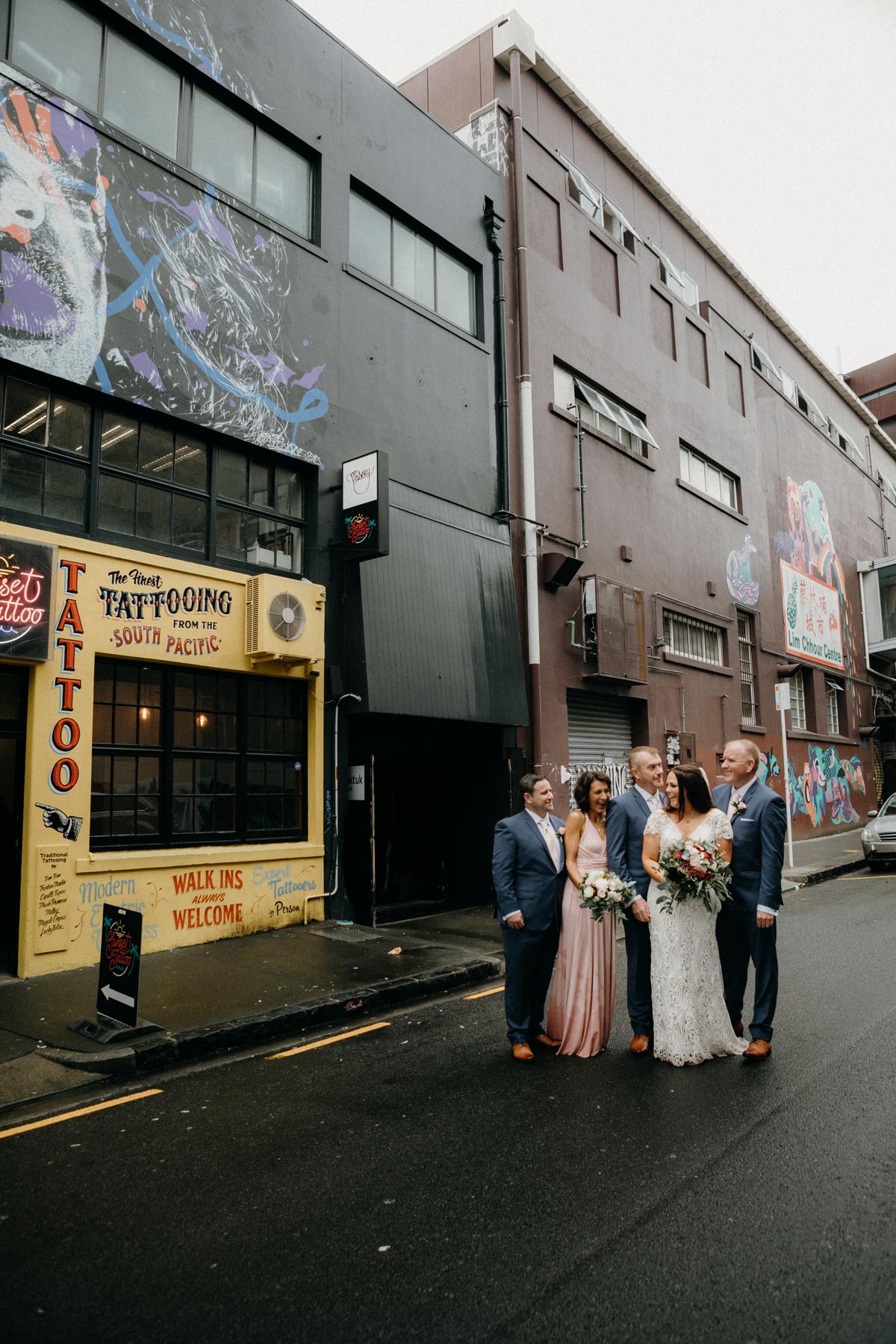 Chancery Chambers Wedding Auckland Cross Street urban CBD wedding photo ideas Sarah Weber Photography