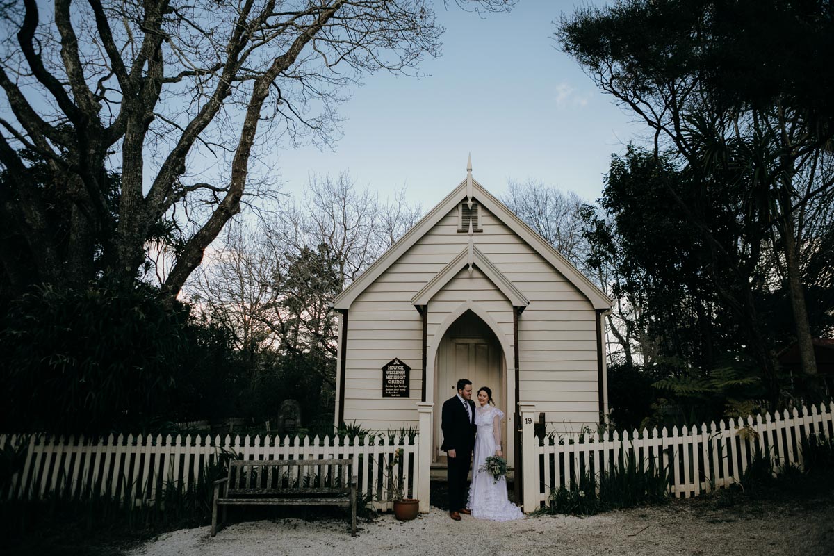howick historical village elopement wedding chapel photo skinny love weddings