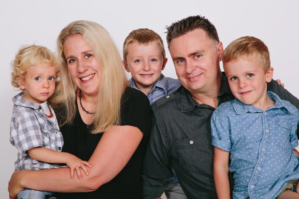 portrait studio photography of children and family photoshoot in west harbour auckland by sarah weber photography